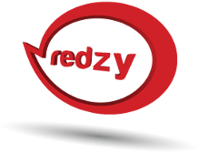 Logo Redzy rojo