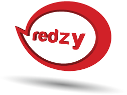 Logo Redzy rojo